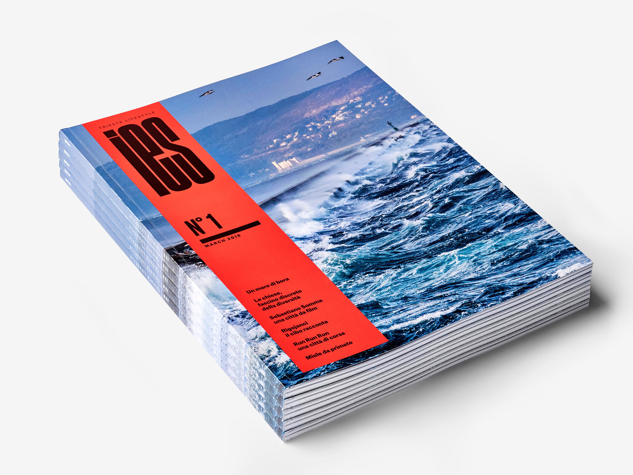 cover magazine – basiq design agency, trieste