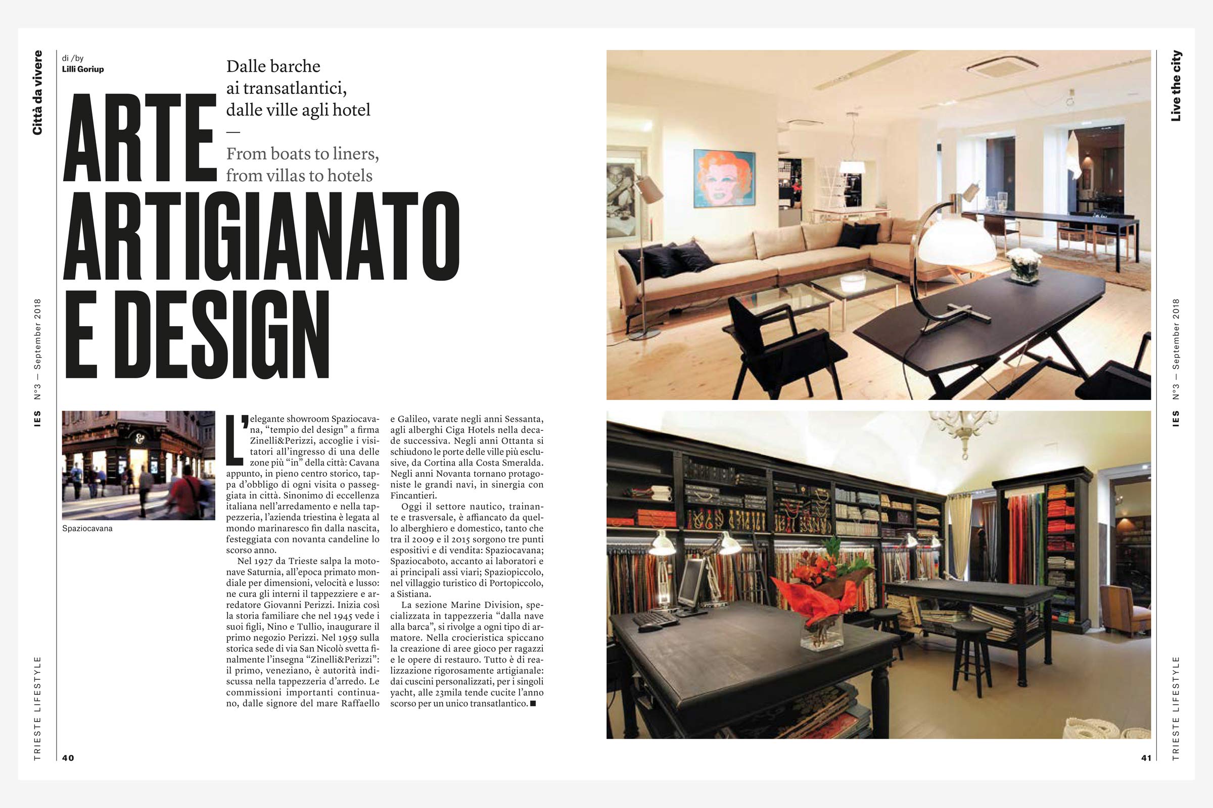 magazine – basiq design agency, trieste