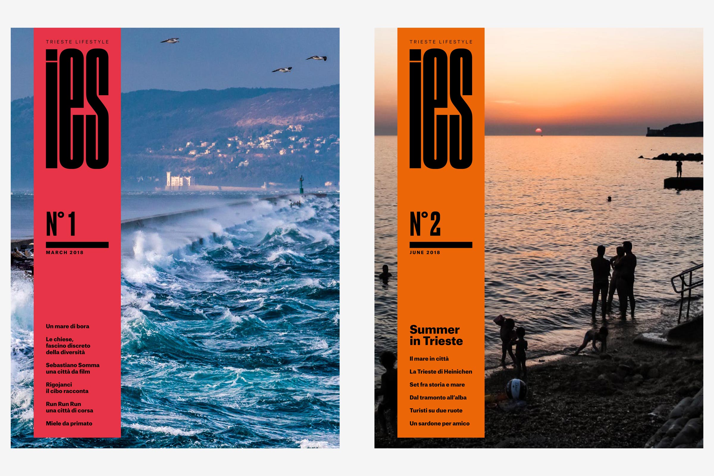 cover magazine – basiq design agency, trieste